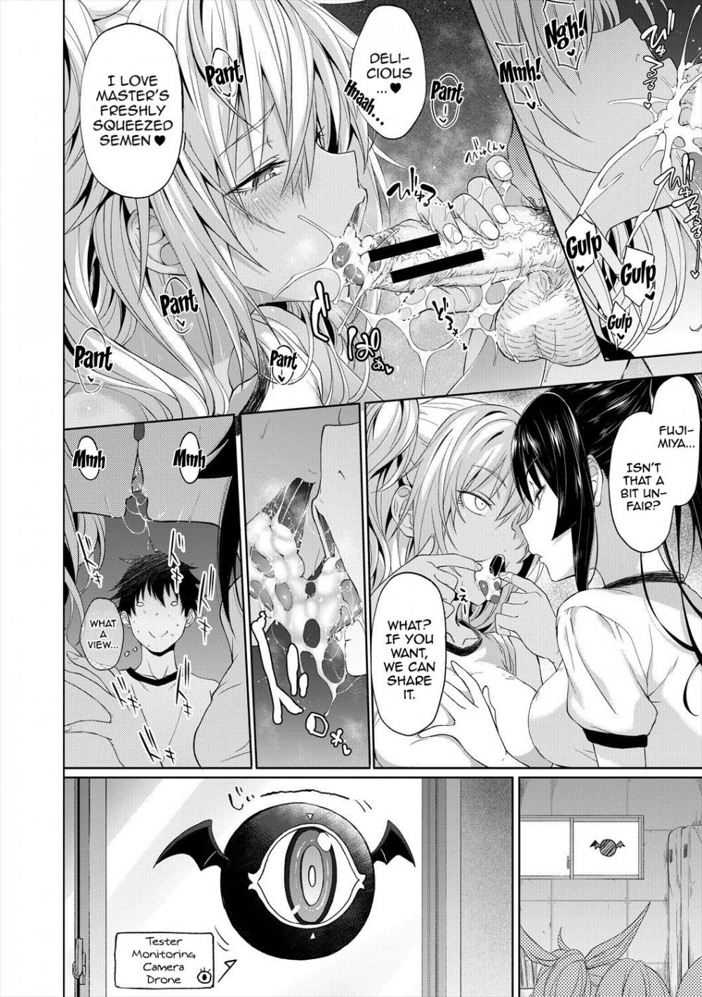 Hentai Manga Comic-Succubus Appli (School Hypno)-Chapter 4-12